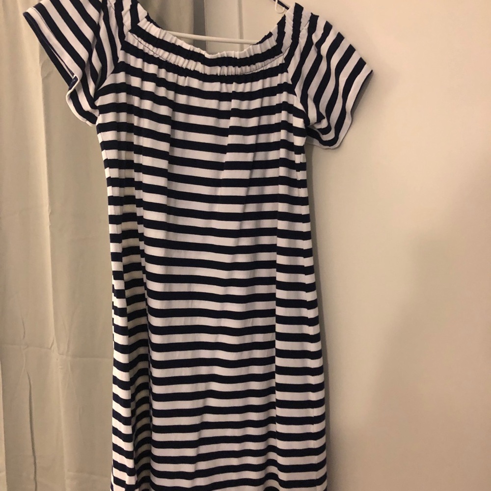 Motherhood Maternity Striped Dress